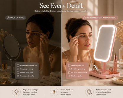 The Morning Edit Premium (Your 3-Minute Confidence Routine + Mirror)