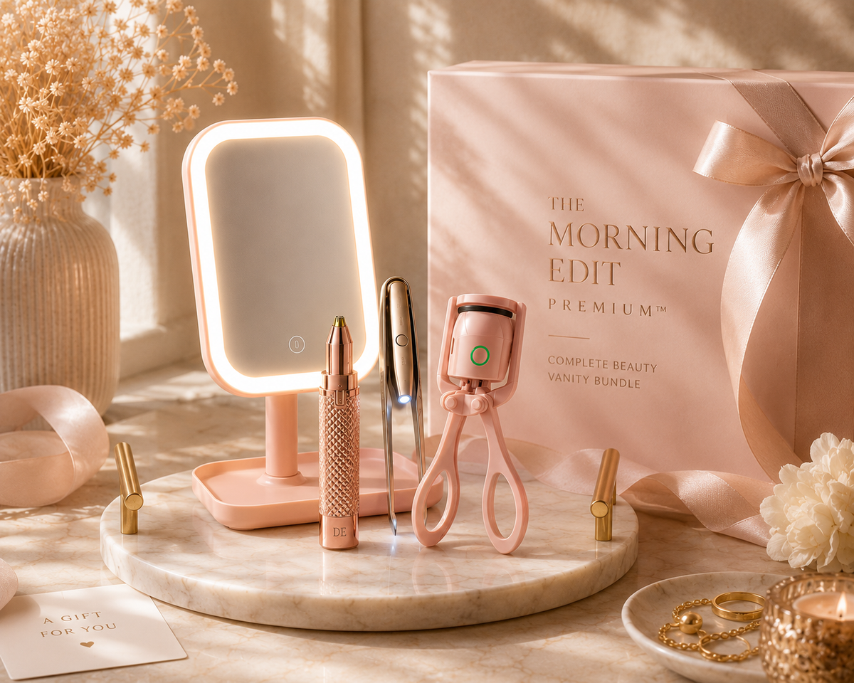 The Morning Edit Premium (Your 3-Minute Confidence Routine + Mirror)
