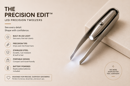 The Precision Edit (LED Precision Tweezers)